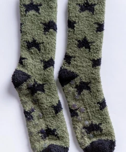 P.J. Salvage Fun Socks Olive