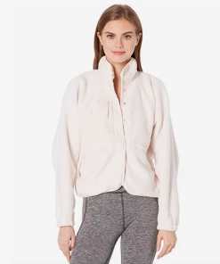 Free People Free People Movement Hit The Slopes Jacket Salt Water