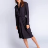 P.J. Salvage Textured Essentials Robe Black 2 P.J. Salvage Textured Essentials Robe Black
