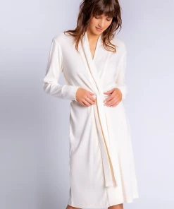 P.J. Salvage Textured Essentials Robe Stone 5 P.J. Salvage Textured Essentials Robe Stone