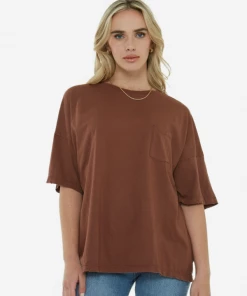 Project Social T Kaiden Grinded Tee Whiskey Rust