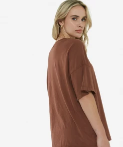 Project Social T Kaiden Grinded Tee Whiskey Rust