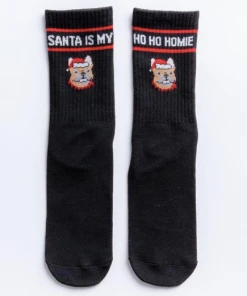 P.J. Salvage Fun Socks Santa Is