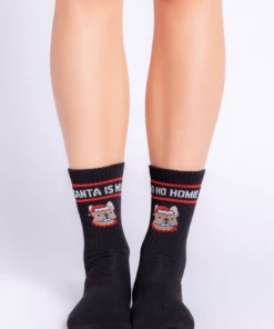 P.J. Salvage Fun Socks Santa Is
