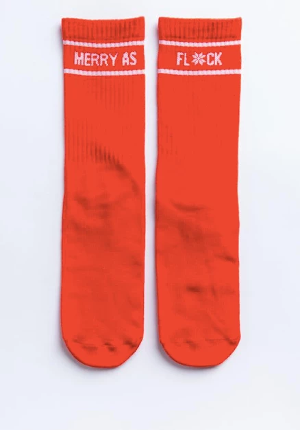 P.J. Salvage Fun Socks Merry As 3 P.J. Salvage Fun Socks Merry As