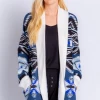 PJ Savage Geometric Cardigan 1 PJ Savage Geometric Cardigan