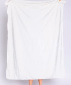P.J. Salvage Gifting Cozy Blanket Ivory