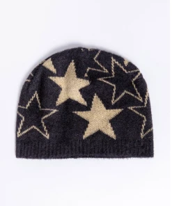 P.J. Salvage Shinning Star Beanie Black Gifting