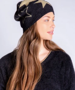 P.J. Salvage Shinning Star Beanie Black Gifting