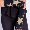 P.J. Salvage Shinning Star Arm Warmer Black