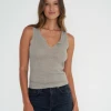 Project Social T Inca Speckled Tank Desert Sage