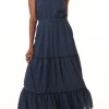 Splendid Kora Eyelet Dress Navy