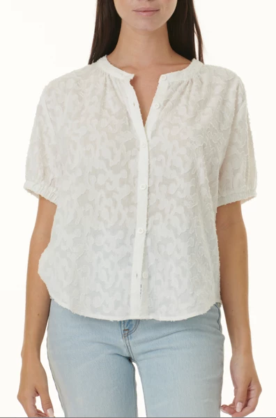 Splendid Pierce Blouse White 4 Splendid Pierce Blouse White