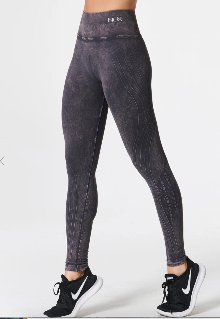 NUX High Rise Mesa Legging Black Wash 3 NUX High Rise Mesa Legging Black Wash