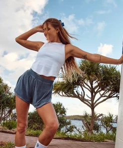 Free People Free People Movement White Open Air Tank