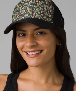 Prana La Viva Trucker Black Petals