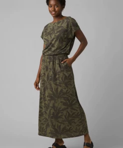 Prana Cozy Up Skyland Dress Cargo Palms