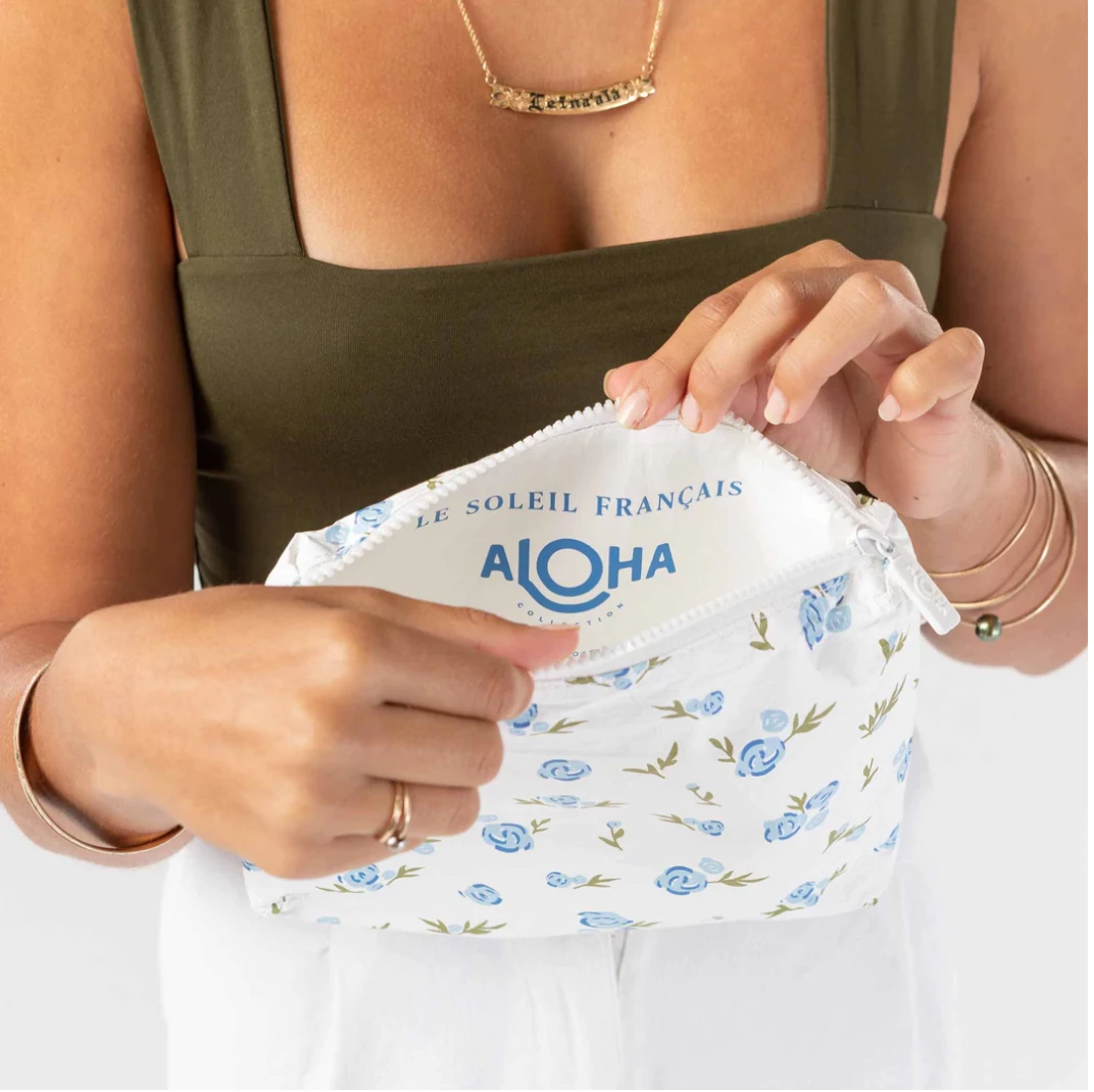 Aloha Collection Small Le Jardin French Bleu 4 Aloha Collection Small Le Jardin French Bleu