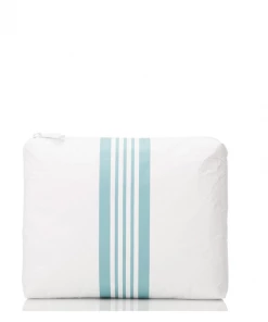 Aloha Collection Small Linen Stripes Bleu Small