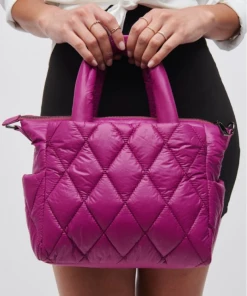 Sol And Selene Small Aspire Tote Purple
