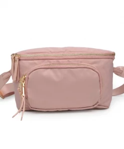 Sol And Selene Double Take Belt Bag Pink