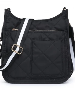 Sol And Selene Motivator Messenger Crossbody Bag Black