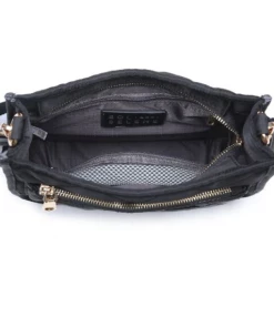 Sol And Selene Motivator Messenger Crossbody Bag Black