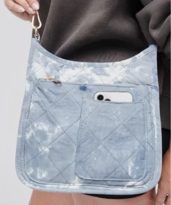 Sol And Selene Motivator Messenger Crossbody Bag Slate Cloud