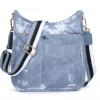 Sol And Selene Motivator Messenger Crossbody Bag Slate Cloud