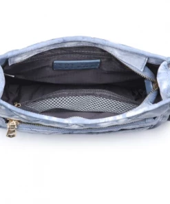 Sol And Selene Motivator Messenger Crossbody Bag Slate Cloud