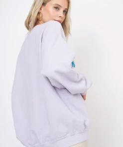 Project Social T Swimming Club Sweatshirt Lilac Chalk
