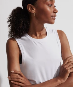 Varley Caleta Dress White