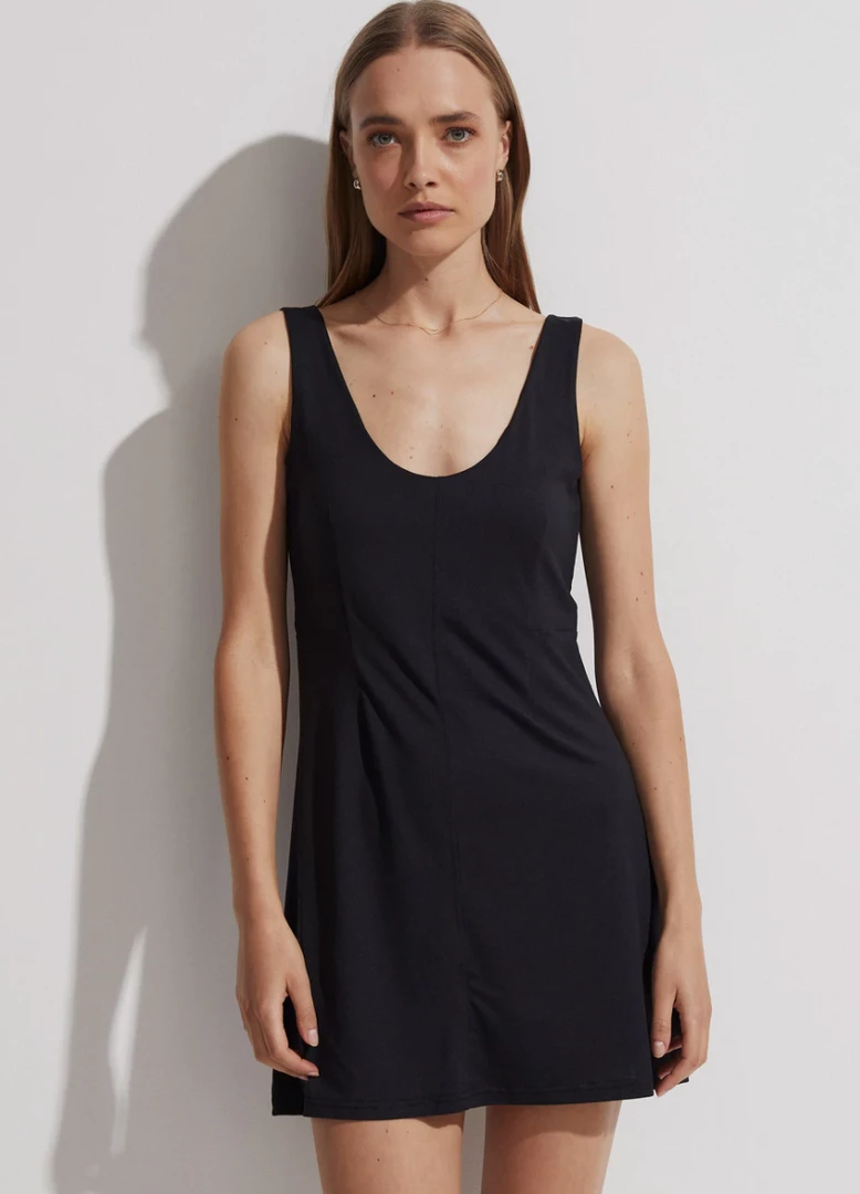 Varley Morgan Dress Black 3 Varley Morgan Dress Black