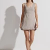 Varley Morgan Dress Taupe Marl
