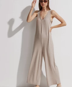 Varley Pelion Jumpsuit Taupe Marl