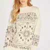 WildFox Voodoo Bandana Sweatshirt Vanilla