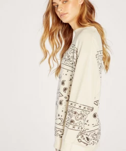 WildFox Voodoo Bandana Sweatshirt Vanilla 6 WildFox Voodoo Bandana Sweatshirt Vanilla