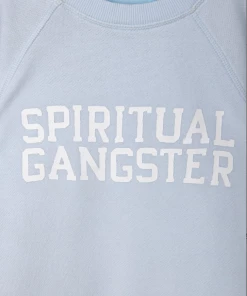 Spiritual Gangster Bridget Raglan Pullover-Aquarius