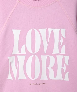 Spiritual Gangster Bridget Raglan Pullover Bella Pink