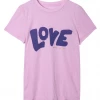 Spiritual Gangster Love Classic Tee Bella Pink