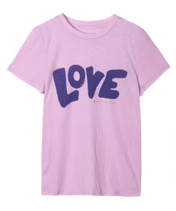 Spiritual Gangster Love Classic Tee Bella Pink