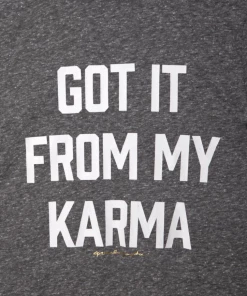 Spiritual Gangster Karma Classic Tee Heather Grey