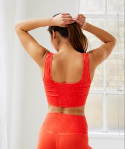 Free People Square Neck Good Karma Cherry Bomb Free People Movement