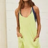 Free People Hot Shot Romper Limelight