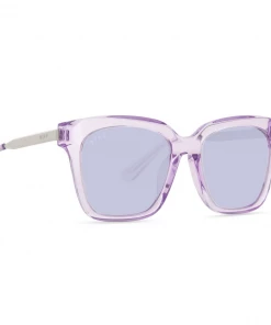 Diff Eyewear Bella XS Lavender Fog Crystal Lavender Flash