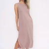 Project Social T Snap Out Of It Dress Mojave Mauve