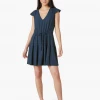 Beyond Yoga Ruffle Dress Nocturnal Navy 1 Beyond Yoga Ruffle Dress Nocturnal Navy