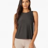 Beyond Yoga Balanced Muscle Tank Darkest Night 2 Beyond Yoga Balanced Muscle Tank Darkest Night