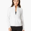 Beyond Yoga Mock Neck Jacket Cloud