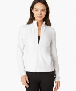 Beyond Yoga Mock Neck Jacket Cloud